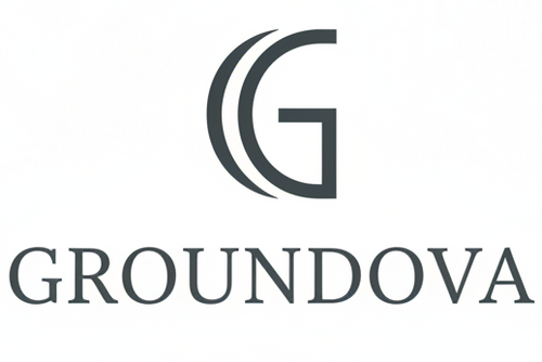 Logo Groundova symbole raffiné